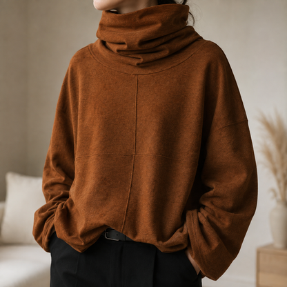 Amara Cowl-Neck Pullover
