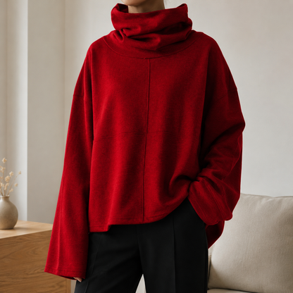 Amara Cowl-Neck Pullover