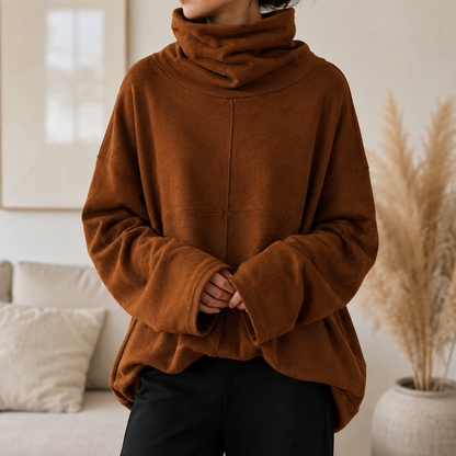 Amara Cowl-Neck Pullover