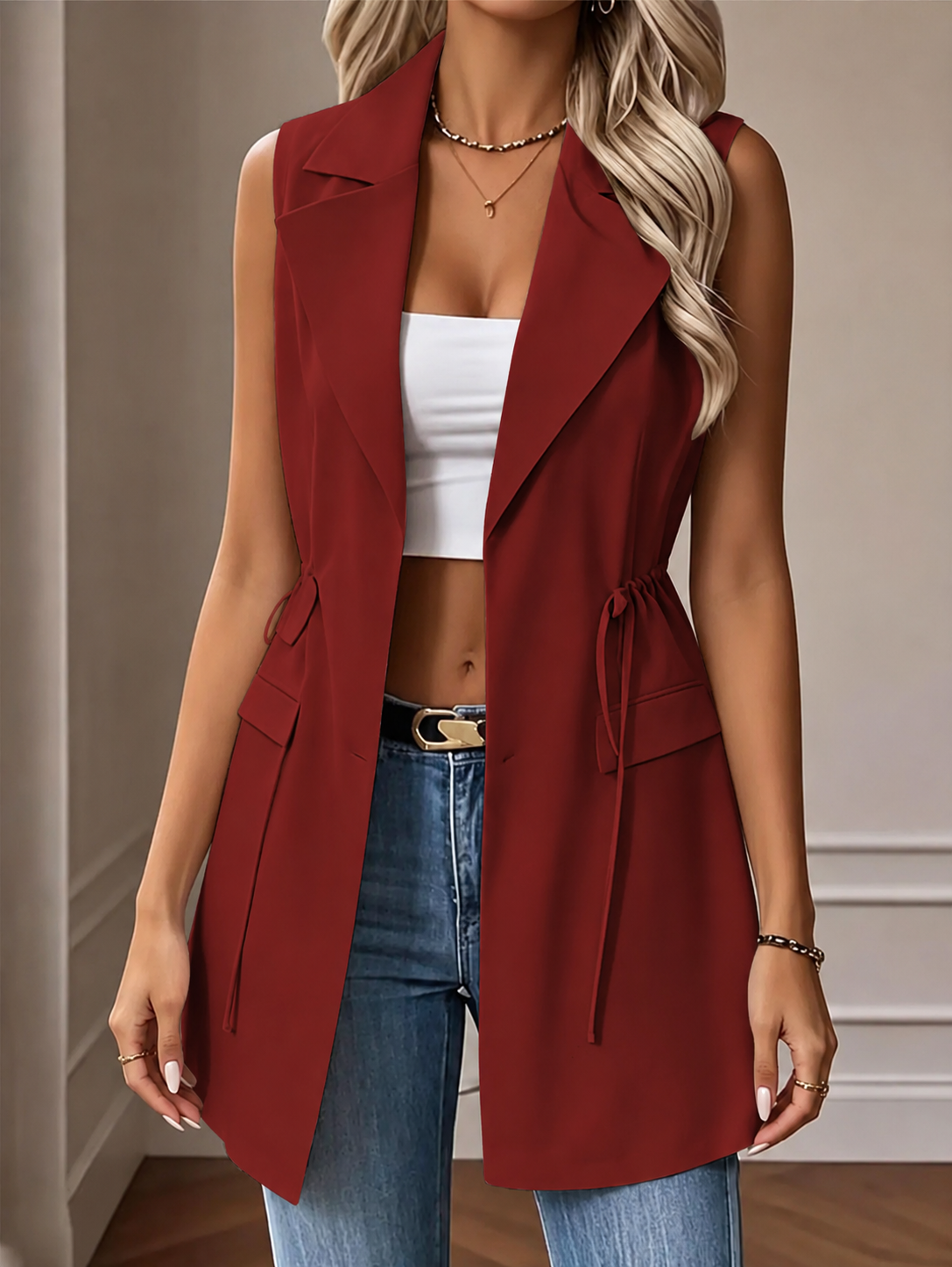 Larkspur Longline Vest