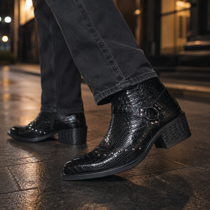 Vaquero Croc Chelsea Boots