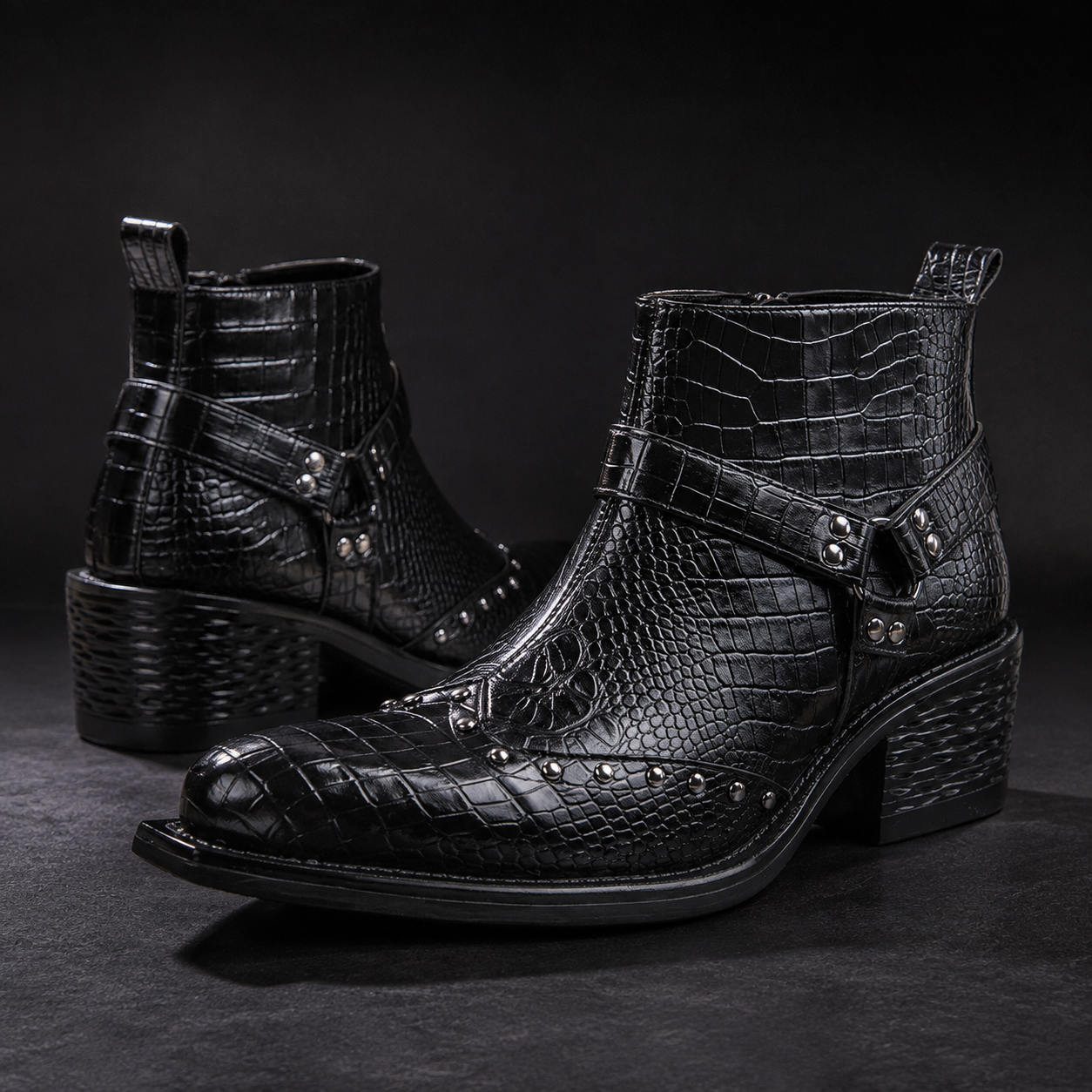 Vaquero Croc Chelsea Boots