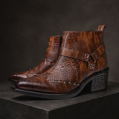Vaquero Croc Chelsea Boots