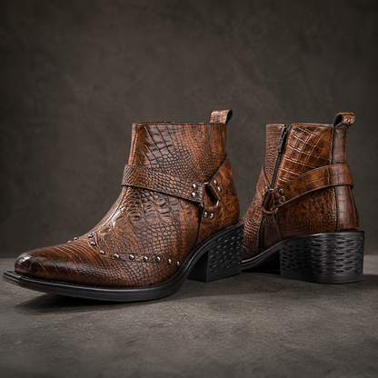 Vaquero Croc Chelsea Boots