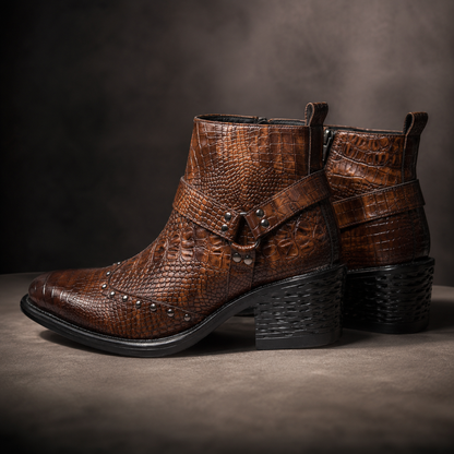 Vaquero Croc Chelsea Boots