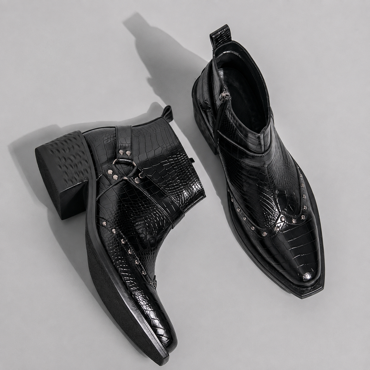 Vaquero Croc Chelsea Boots