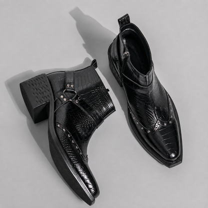 Vaquero Croc Chelsea Boots