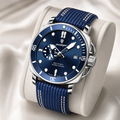 Crimson Dial Dive Watch