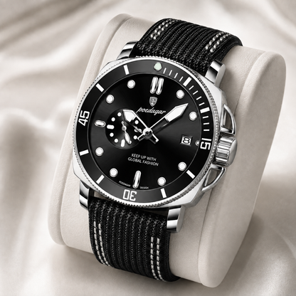 Crimson Dial Dive Watch