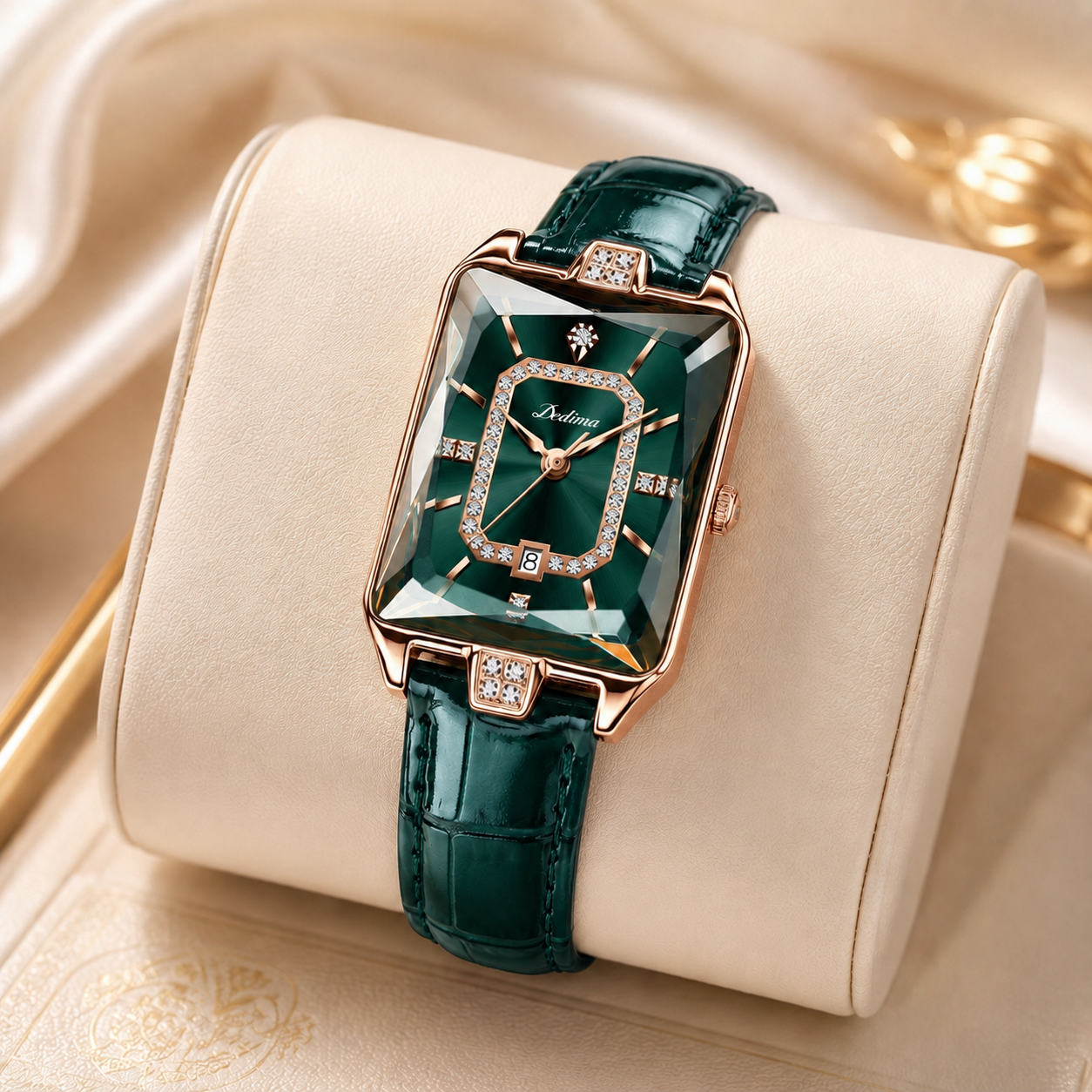 Sovranna Gem-Cut Watch