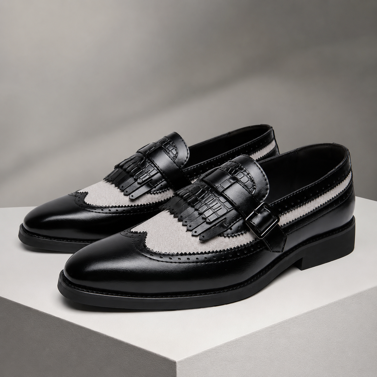 Belrossi Kiltie Loafers