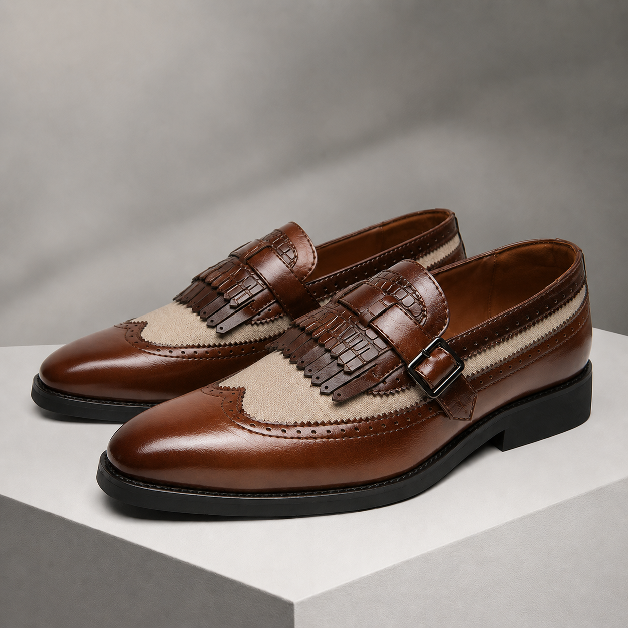 Belrossi Kiltie Loafers