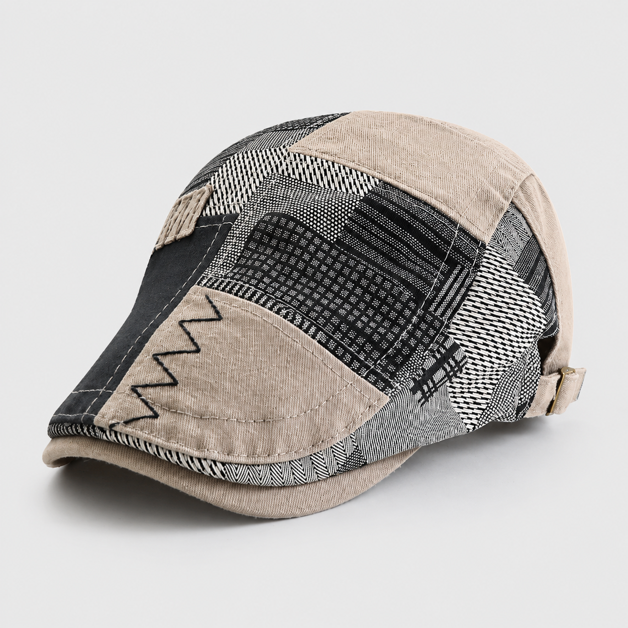 Griffen Contrast Newsboy Cap