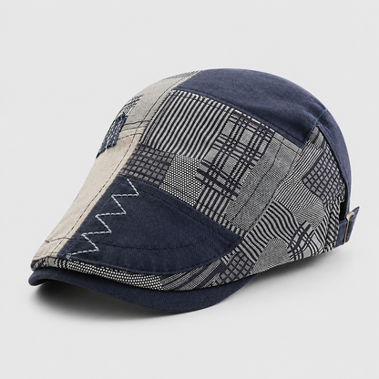 Griffen Contrast Newsboy Cap