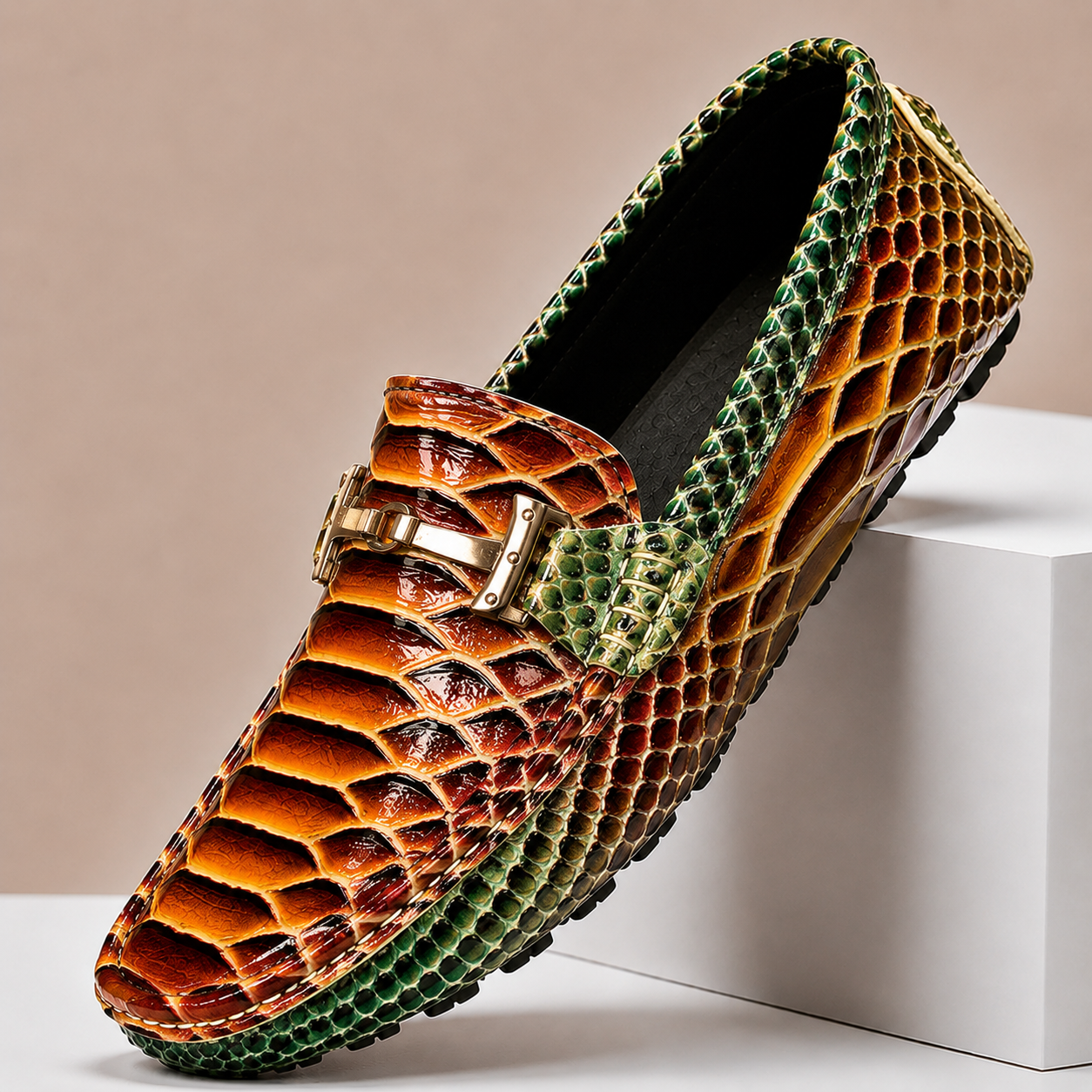 Dorian Leather Bit Loafers
