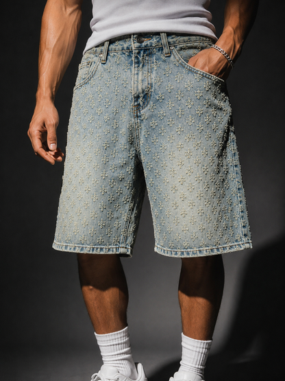 Vendôme Rebel Distressed Denim Short