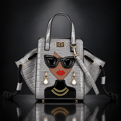 Vivienne Face Bucket Bag