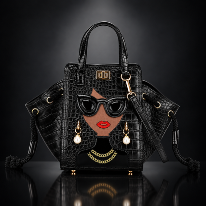 Vivienne Face Bucket Bag