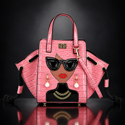 Vivienne Face Bucket Bag
