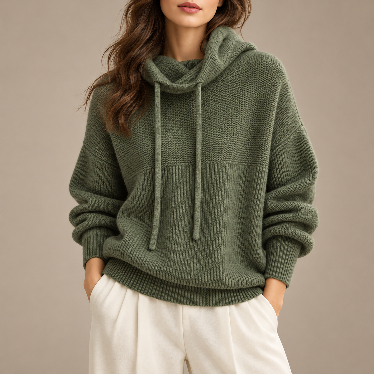Wexley Cowl-Neck Sweater