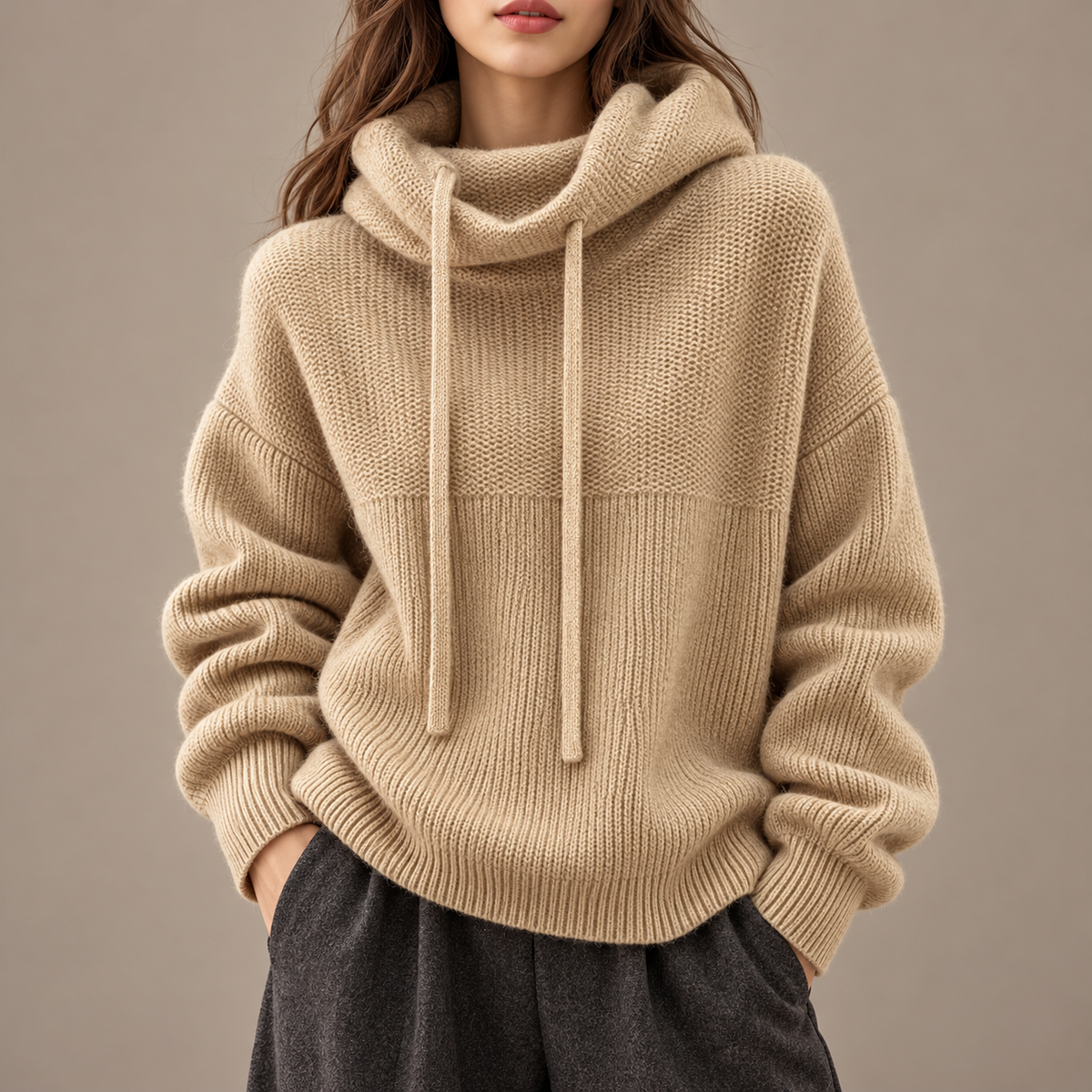Wexley Cowl-Neck Sweater
