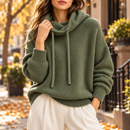 Wexley Cowl-Neck Sweater