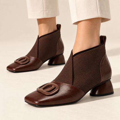 Amara Sock-Panel Boots