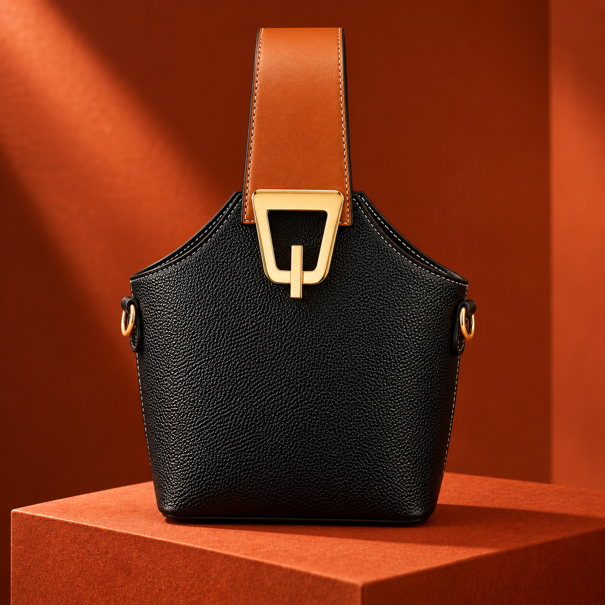 Beatrix Buckle Bucket Bag