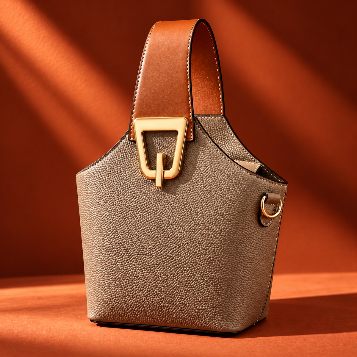 Beatrix Buckle Bucket Bag