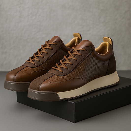 Corvanni Heritage Leather Sneakers