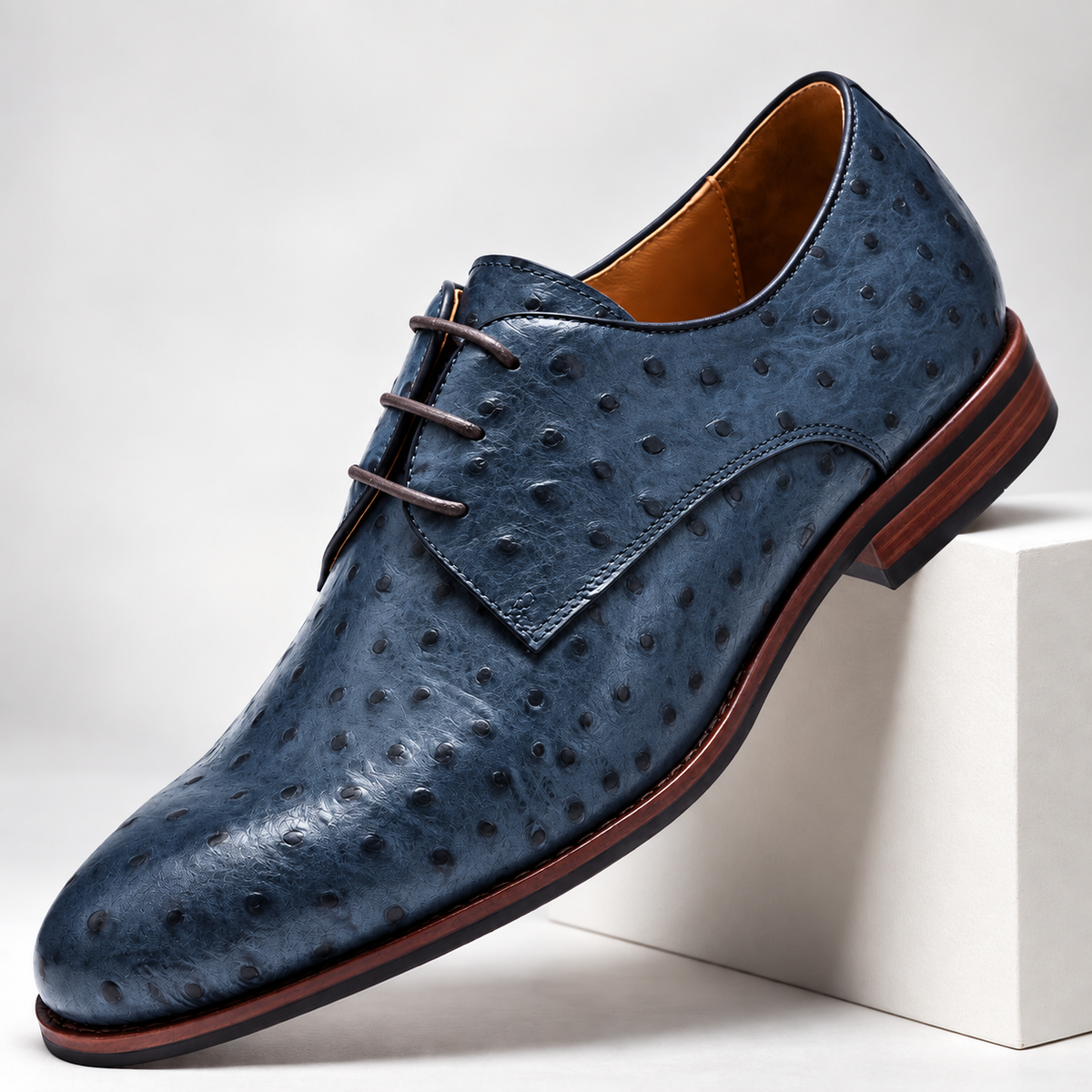 Sedona Cognac Ostrich Derby