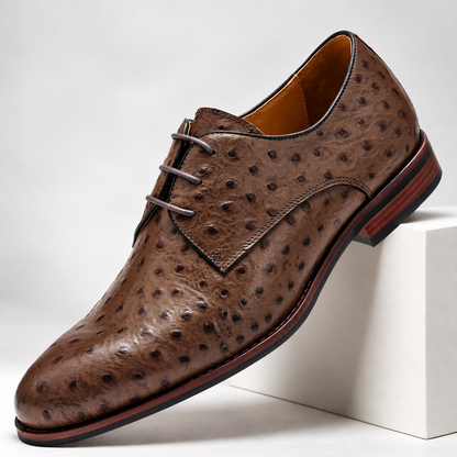 Sedona Cognac Ostrich Derby