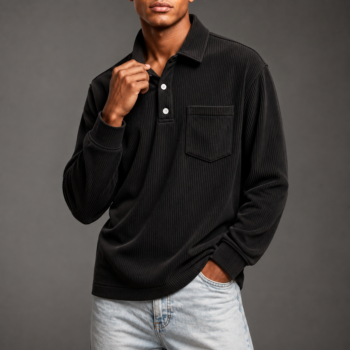 Fairholme Corduroy Polo