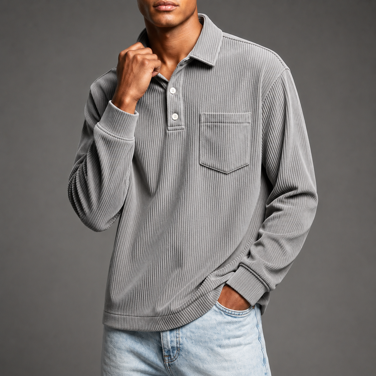 Fairholme Corduroy Polo