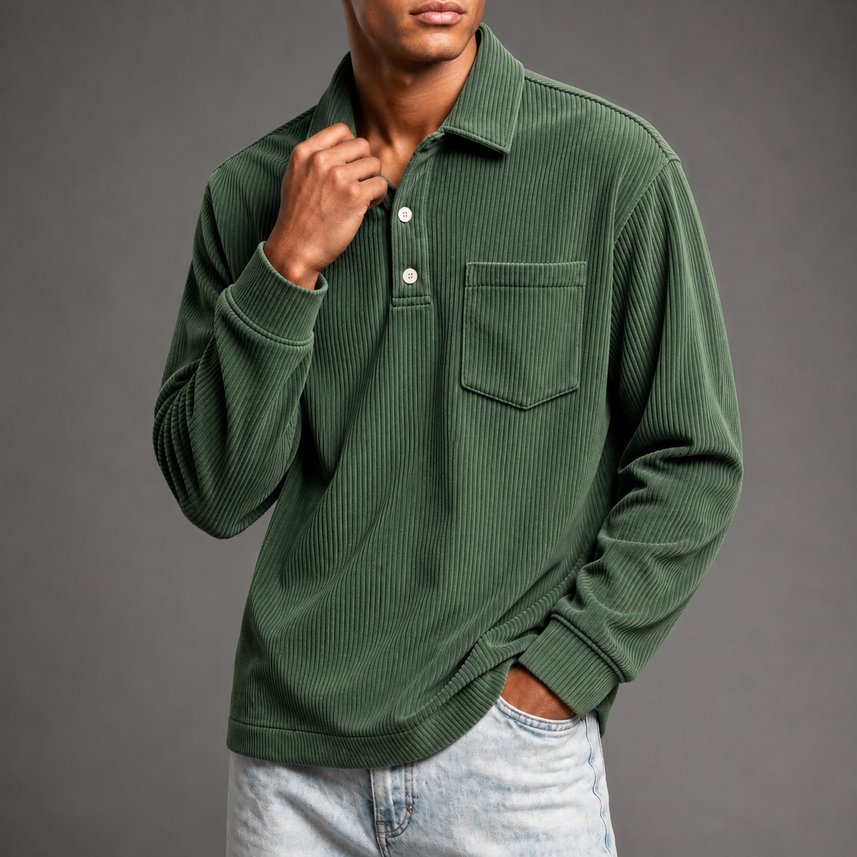 Fairholme Corduroy Polo