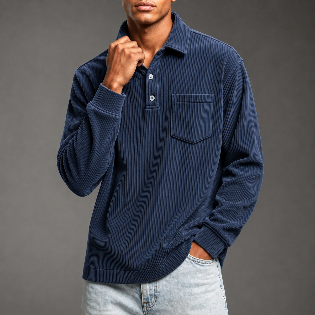 Fairholme Corduroy Polo