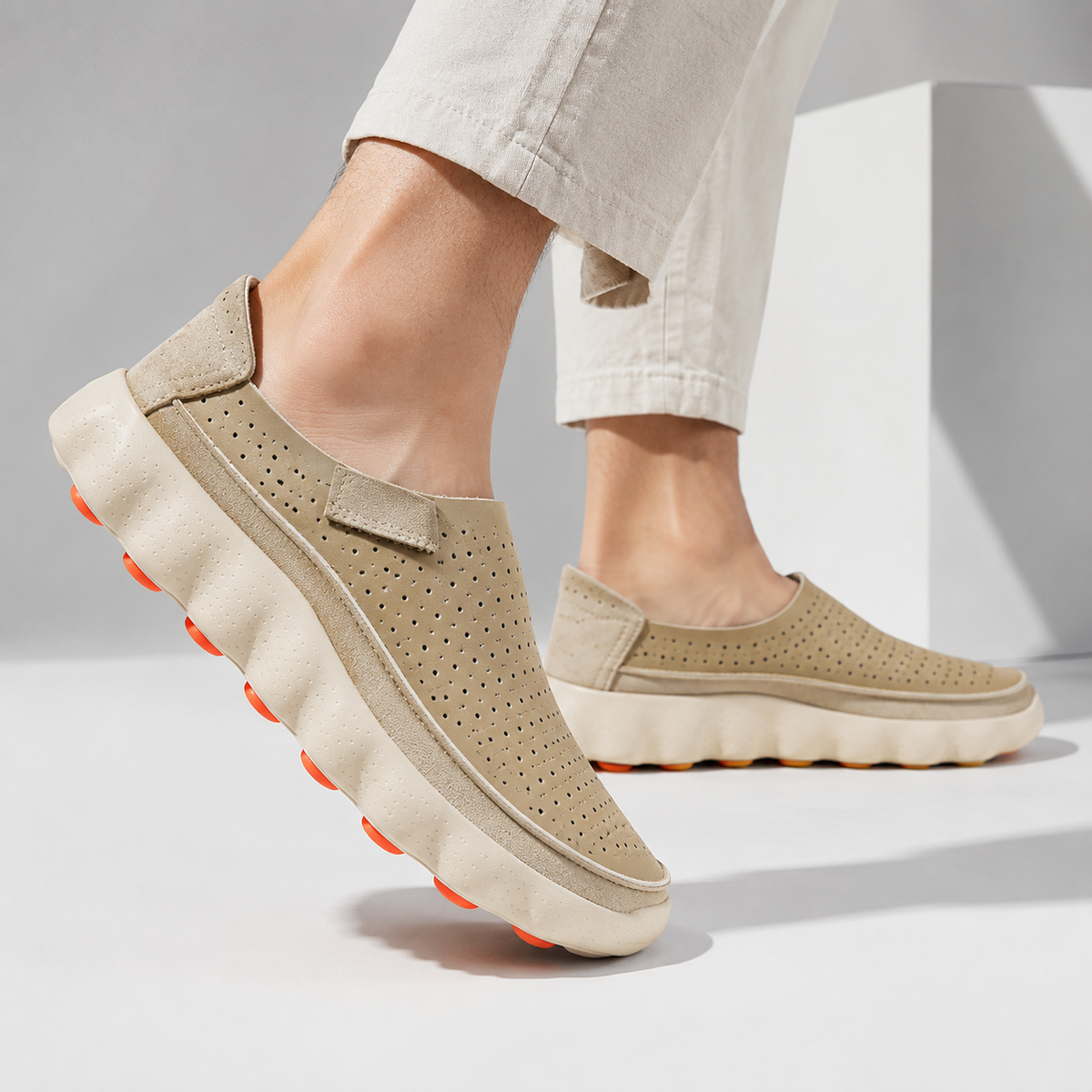Marchese Perforated Slip-On