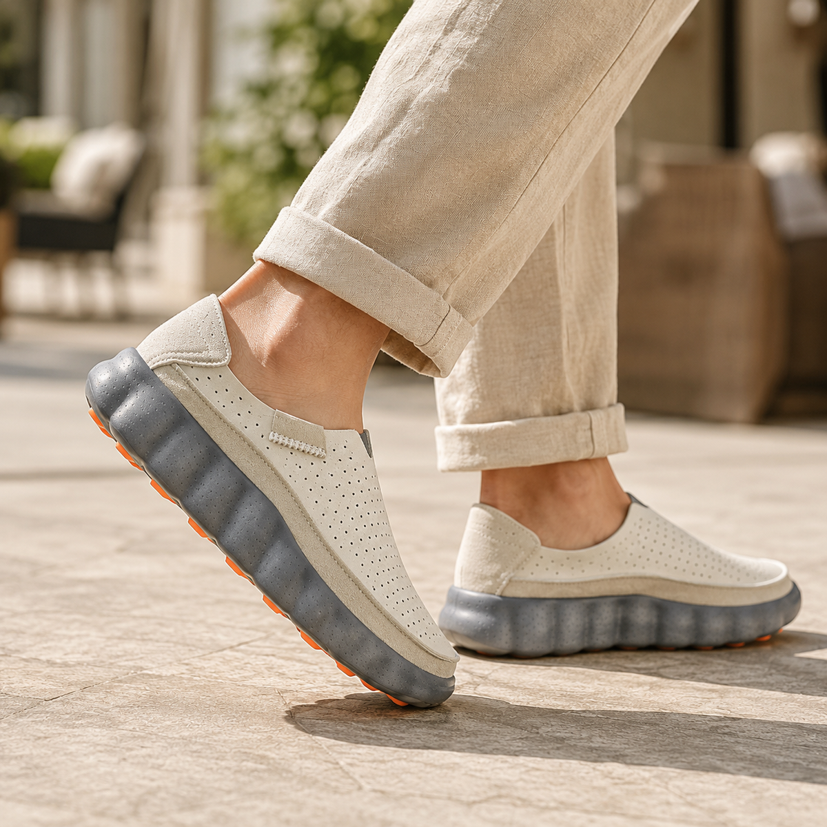 Marchese Perforated Slip-On
