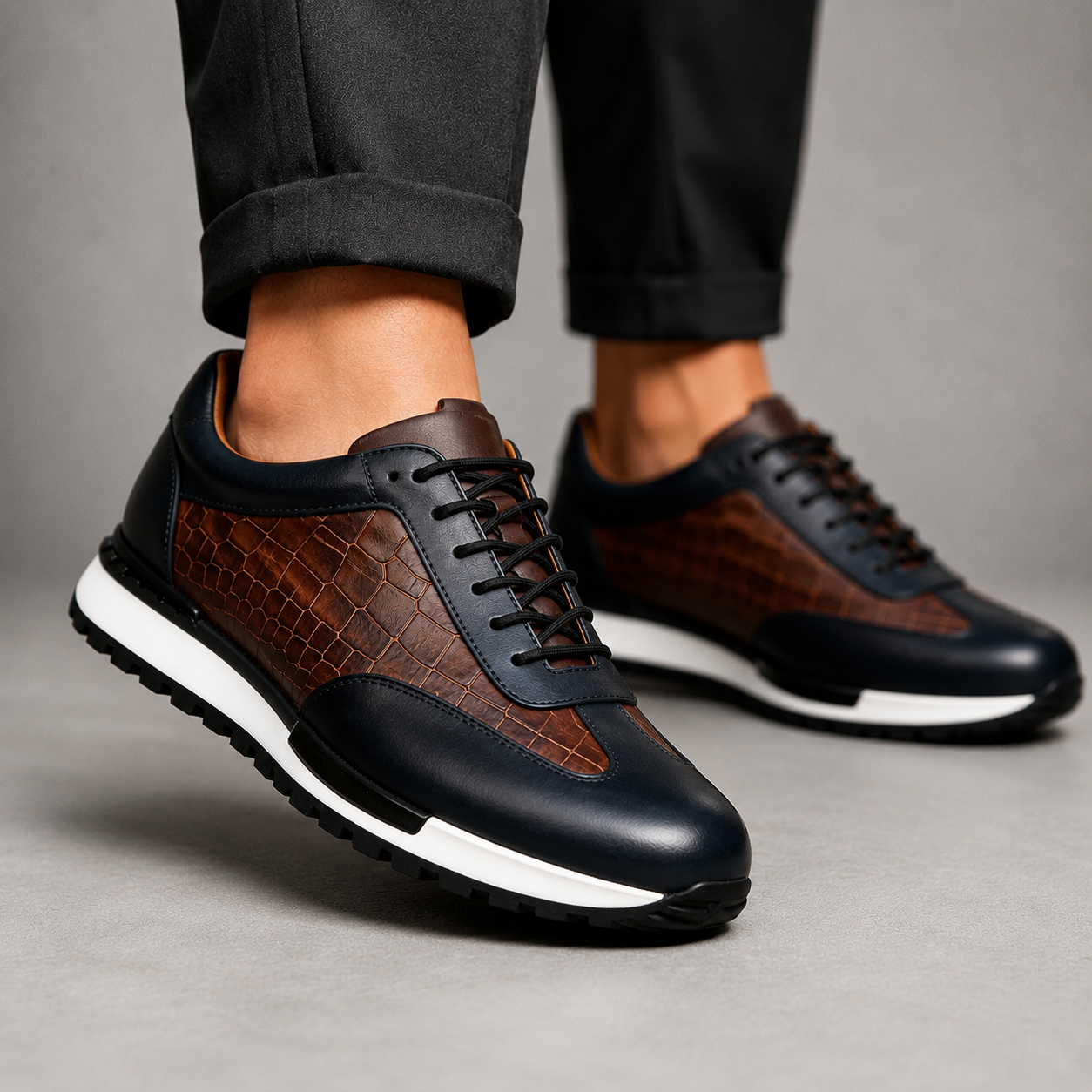 Ravello Leather Panel Runners