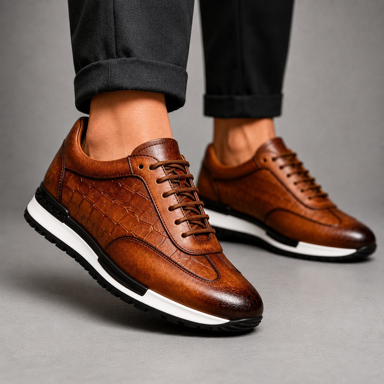 Ravello Leather Panel Runners
