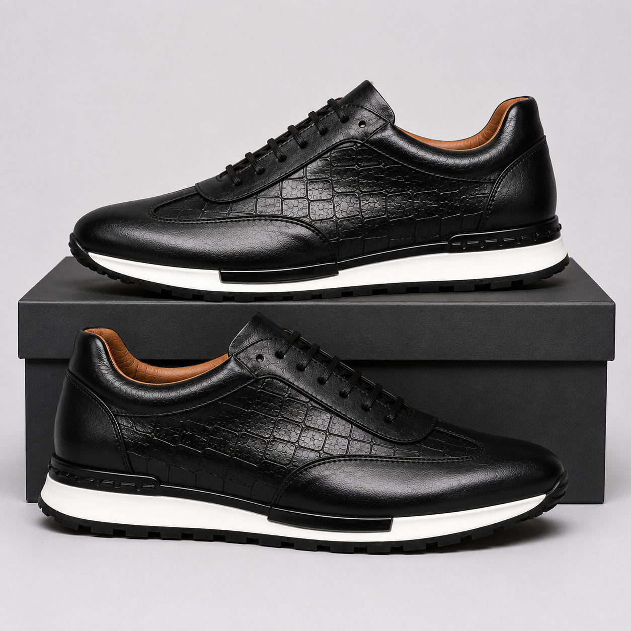 Ravello Leather Panel Runners