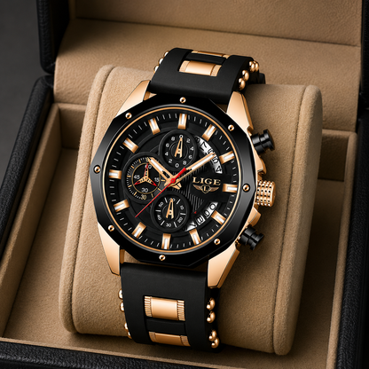 Noir Prestige Sport Watch