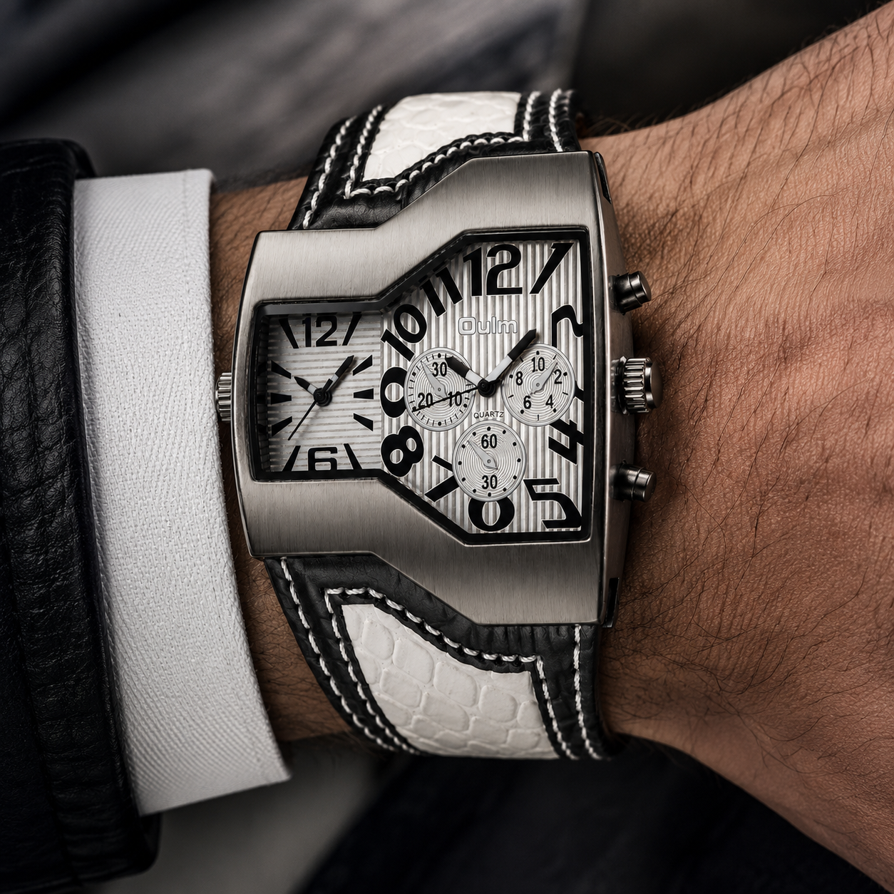 Meridian Wide-Barrel Twin-Dial Aviator