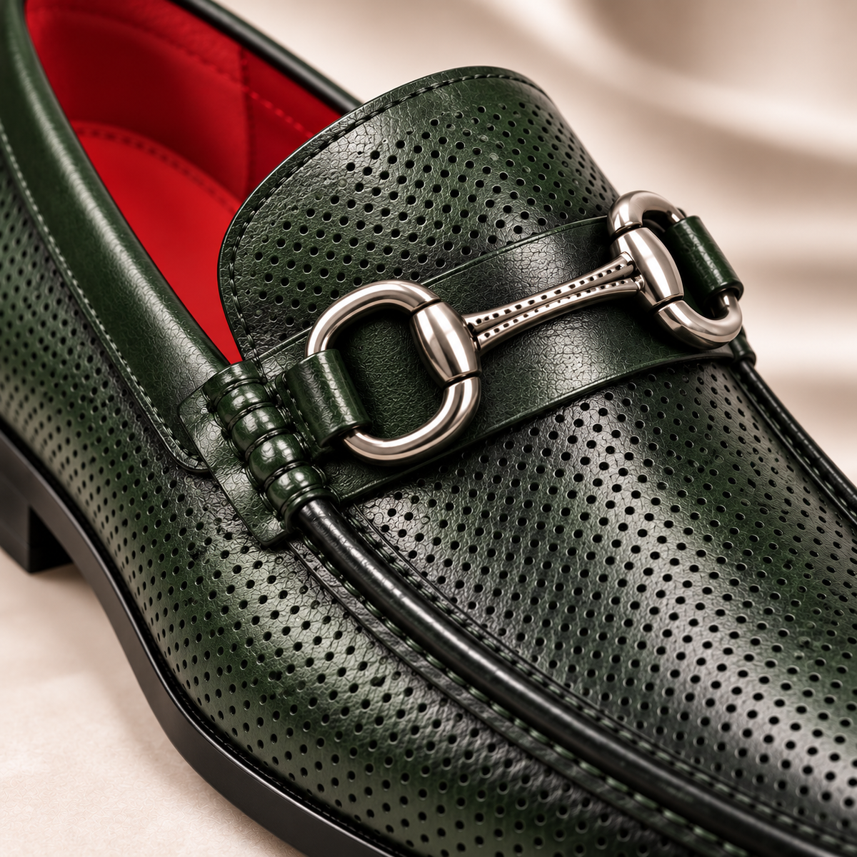 Sapphire Genuine Leather Loafers
