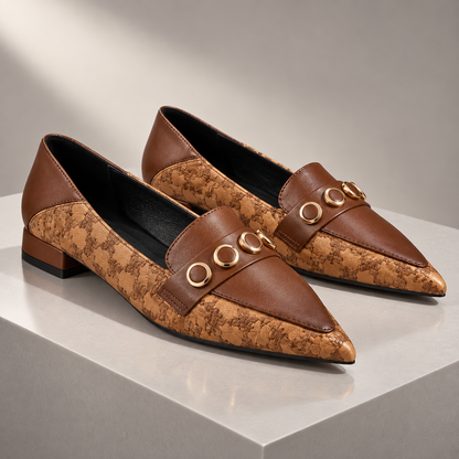 Marchesa Monogram Flats