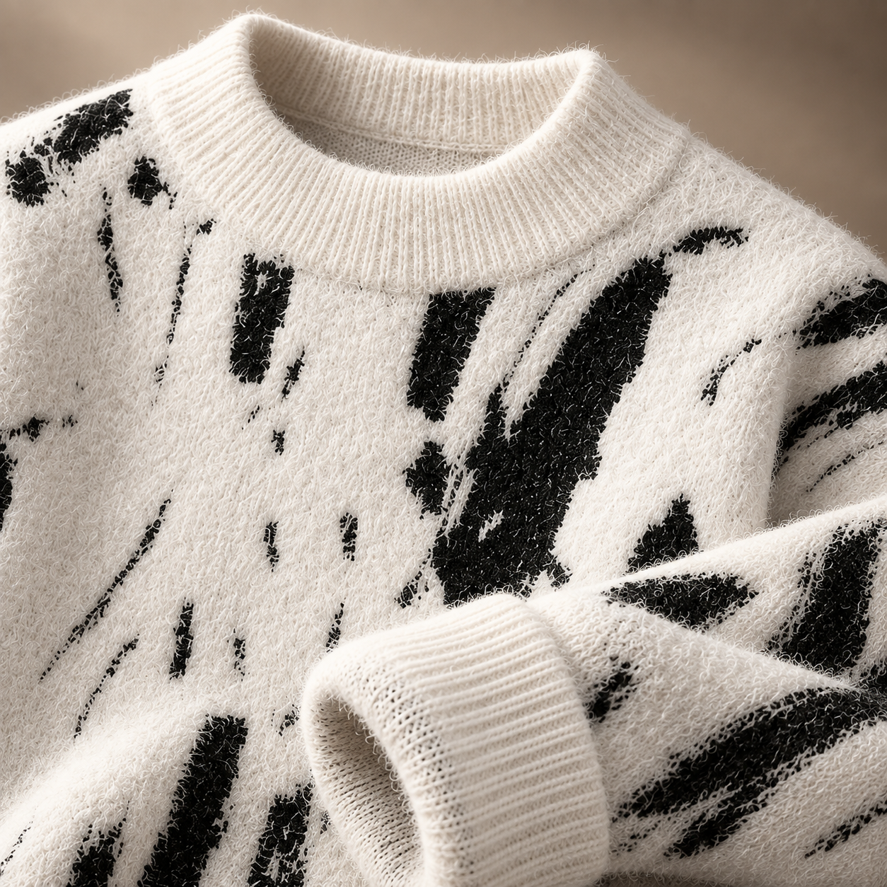 Monochrome Ink Crewneck