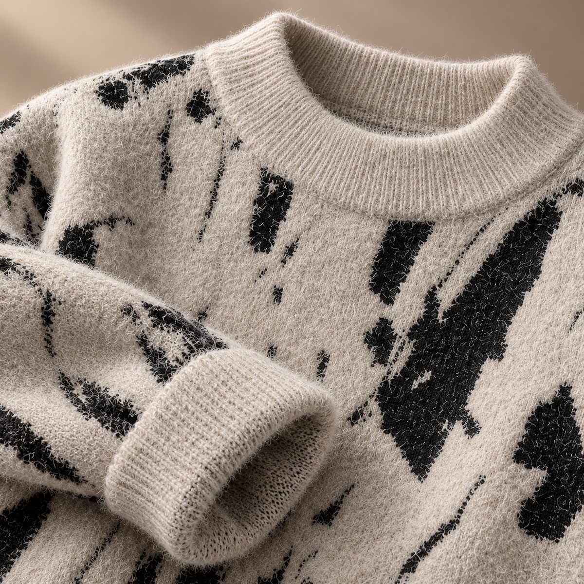 Monochrome Ink Crewneck