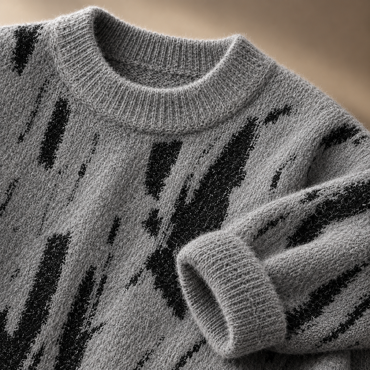 Monochrome Ink Crewneck