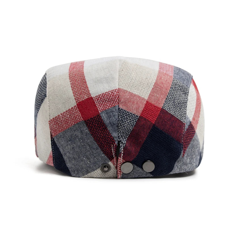 Kensington Patchwork Flat Cap