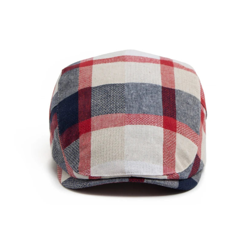 Kensington Patchwork Flat Cap
